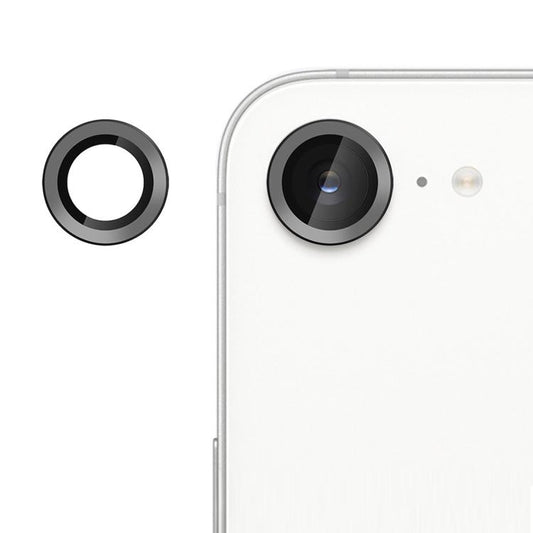 For iPhone 16e Kalebol No Flicker Ultra-Thin Individual Camera Lens Tempered Glass Film(Black) - free shipping - PMC Jewellery - Order now!