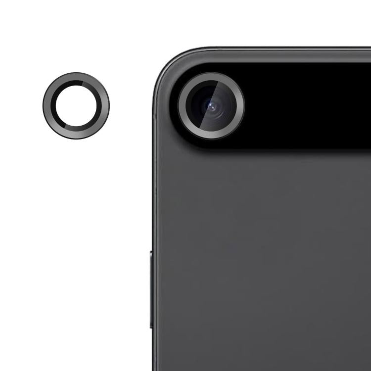For iPhone 17 Air Kalebol No Flicker Ultra-Thin Individual Camera Lens Tempered Glass Film(Black) - iPhone 17 Air Tempered Glass by Kalebol | Online Shopping South Africa | PMC Jewellery | Buy Now Pay Later Mobicred