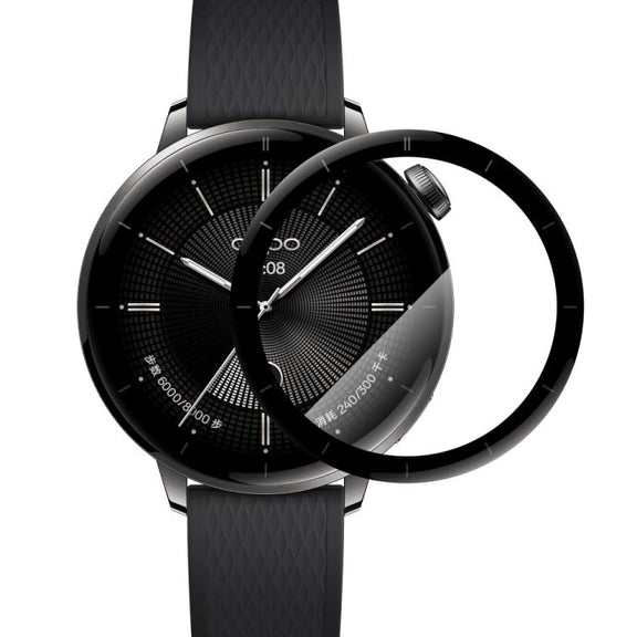 For OPPO Watch X2 Mini NORTHJO Watch Screen Protector PMMA Anti Scratch HD Screen Film(Black)