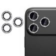 For iPhone 17 Pro Max Kalebol Individual Camera Lens Diamond Ring Protector(Black) - iPhone 17 Pro Max Tempered Glass by Kalebol | Online Shopping South Africa | PMC TechLife | Buy Now Pay Later Mobicred