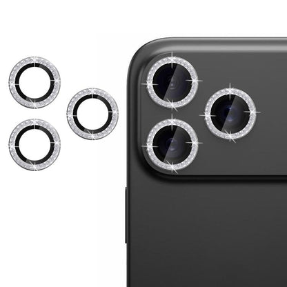 For iPhone 17 Pro Kalebol Individual Camera Lens Diamond Ring Protector(Silver) - iPhone 17 Pro Tempered Glass by Kalebol | Online Shopping South Africa | PMC Jewellery | Buy Now Pay Later Mobicred