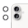 For iPhone 17 Kalebol Individual Camera Lens Diamond Ring Protector(Silver) - iPhone 17 Tempered Glass by Kalebol | Online Shopping South Africa | PMC TechLife | Buy Now Pay Later Mobicred