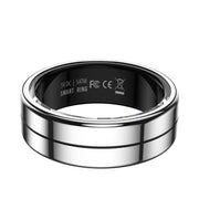 R04 SIZE 8 Smart Ring, Support Heart Rate / Blood Oxygen Monitoring / Sleep / Take Photos(Silver)