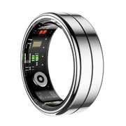 R04 SIZE 9 Smart Ring, Support Heart Rate / Blood Oxygen / Sleep Monitoring / Take Photos(Silver)