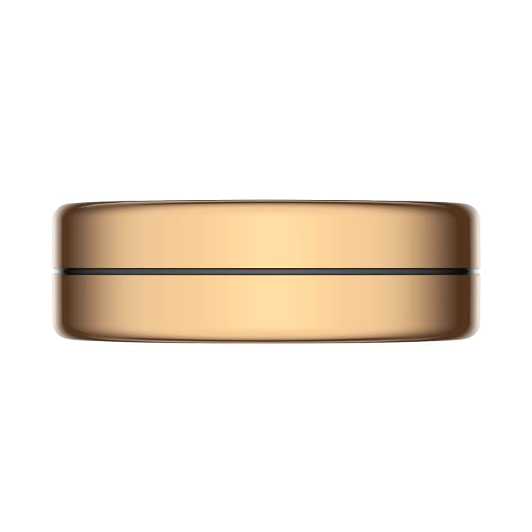 R04 SIZE 12 Smart Ring, Support Heart Rate / Blood Oxygen / Sleep Monitoring / Take Photos(Rose Gold)