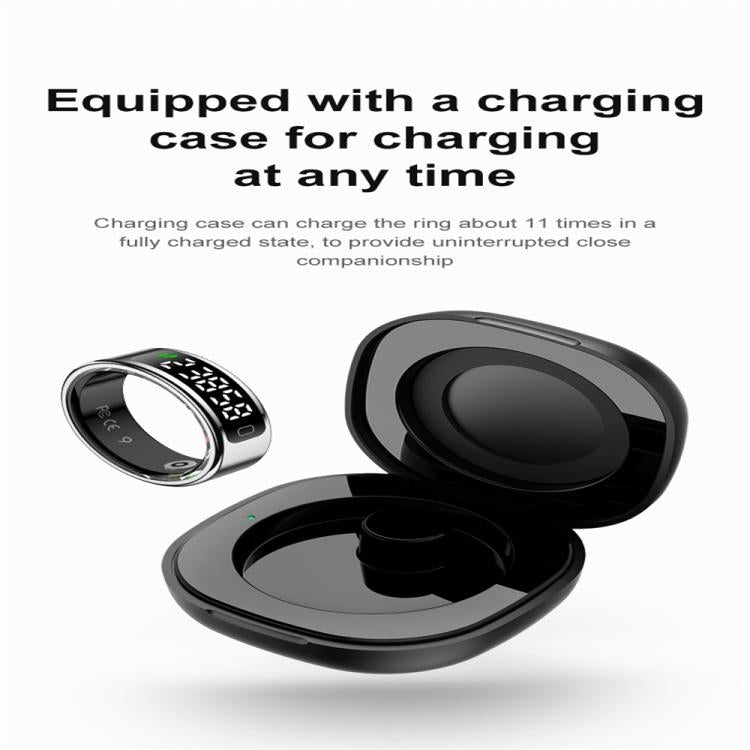 R11C SIZE 7 Smart Ring, Support Heart Rate / Blood Oxygen / Sleep Monitoring / Multiple Sport Modes(Black)
