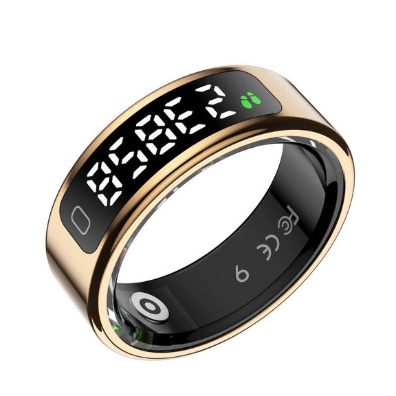 R11C SIZE 10 Smart Ring, Support Heart Rate / Blood Oxygen / Sleep Monitoring / Multiple Sport Modes(Rose Gold)