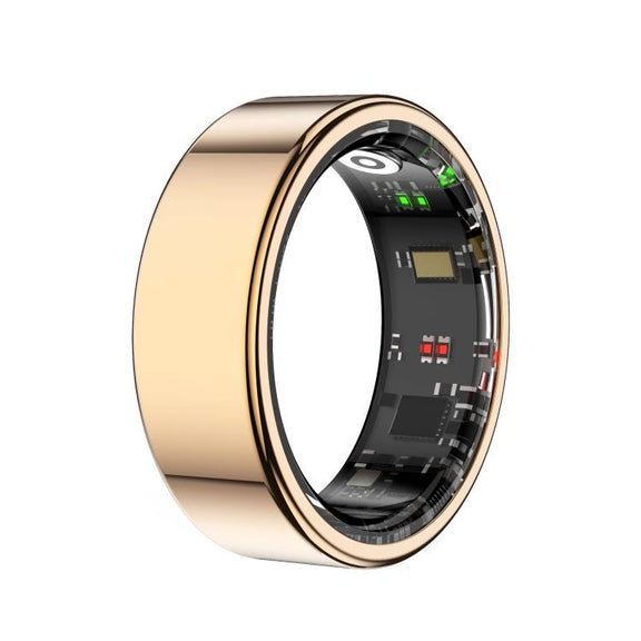 R11C SIZE 10 Smart Ring, Support Heart Rate / Blood Oxygen / Sleep Monitoring / Multiple Sport Modes(Rose Gold)