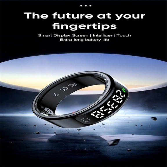 R11C SIZE 10 Smart Ring, Support Heart Rate / Blood Oxygen / Sleep Monitoring / Multiple Sport Modes(Rose Gold)