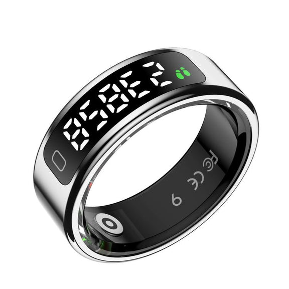 R11C SIZE 11 Smart Ring, Support Heart Rate / Blood Oxygen / Sleep Monitoring / Multiple Sport Modes(Silver)