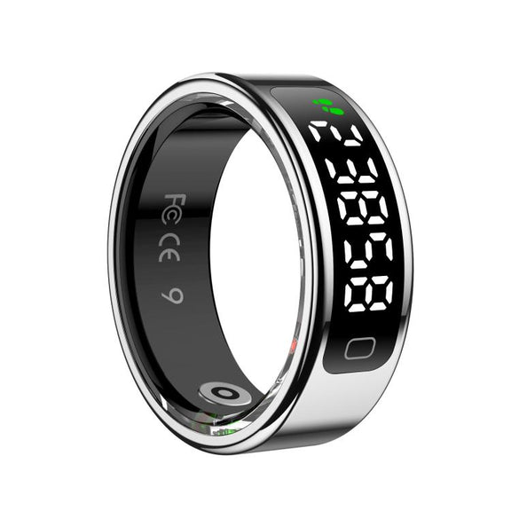 R11C SIZE 11 Smart Ring, Support Heart Rate / Blood Oxygen / Sleep Monitoring / Multiple Sport Modes(Silver)