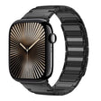 For Apple Watch 42mm / 41mm / 40mm / 38mm I-Beam Magnetic Stainless Steel Strap(Black) - free shipping - PMC TechLife - Order now!