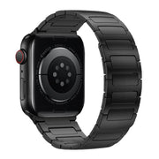 For Apple Watch 42mm / 41mm / 40mm / 38mm I-Beam Magnetic Stainless Steel Strap(Black)
