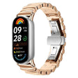 For Xiaomi Smart Band 9 / 8 Irregular Butterfly Buckle Metal Stainless Steel Watch Band(Rose Gold) - free shipping - PMC TechLife - Order now!