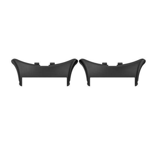 For vivo watch5 1 Pair 20mm 316 Stainless Steel Metal Watch Band Connector(Black) - free shipping - PMC Jewellery - Order now!