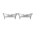 For vivo watch5 1 Pair 20mm 316 Stainless Steel Metal Watch Band Connector(Silver) - free shipping - PMC TechLife - Order now!