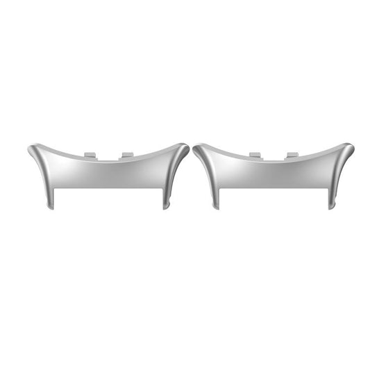 For vivo watch5 1 Pair 20mm 316 Stainless Steel Metal Watch Band Connector(Silver) - free shipping - PMC Jewellery - Order now!