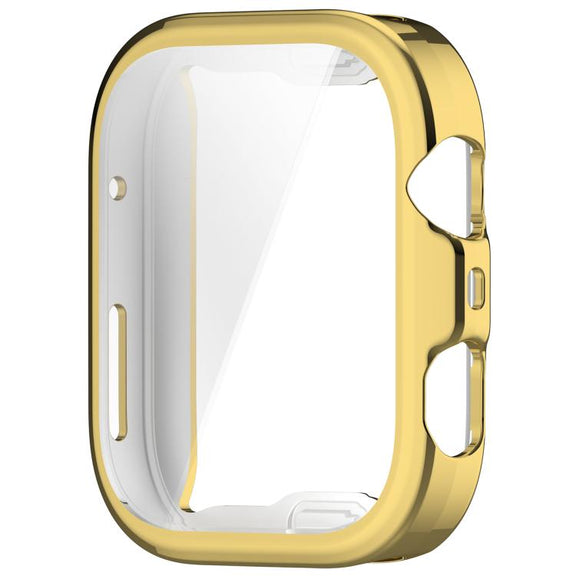 For Huawei Watch Fit 4 Electroplated TPU Full Coverage Watch Protective Case(Gold)
