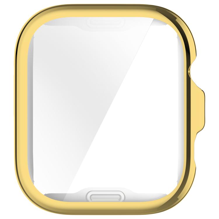 For Huawei Watch Fit 4 Electroplated TPU Full Coverage Watch Protective Case(Gold)