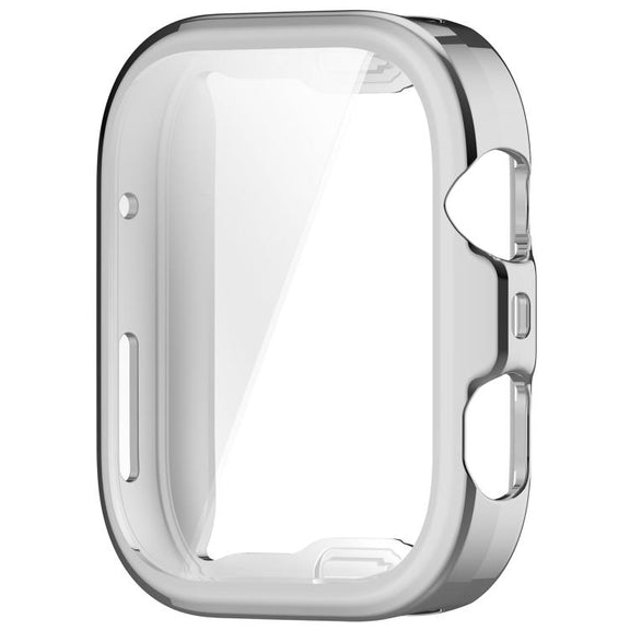 For Huawei Watch Fit 4 Electroplated TPU Full Coverage Watch Protective Case(Silver)