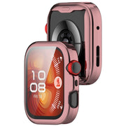 For Huawei Watch Fit 4 Pro Electroplated TPU Full Coverage Watch Protective Case(Pink)