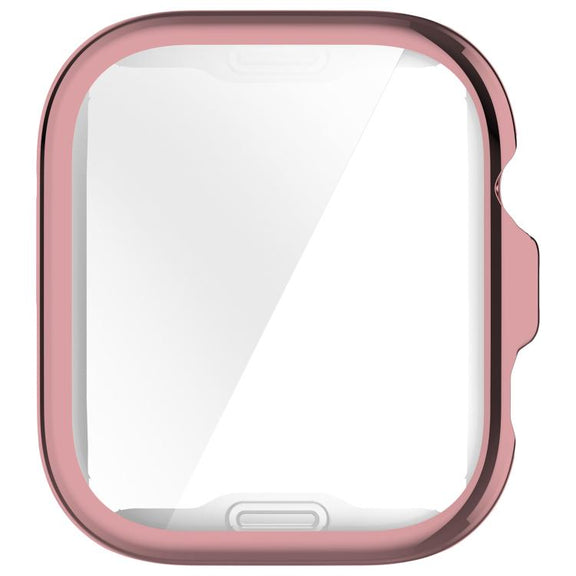 For Huawei Watch Fit 4 Pro Electroplated TPU Full Coverage Watch Protective Case(Pink)