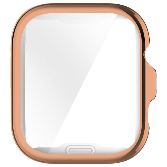 For Huawei Watch Fit 4 Pro Electroplated TPU Full Coverage Watch Protective Case(Rose Gold)