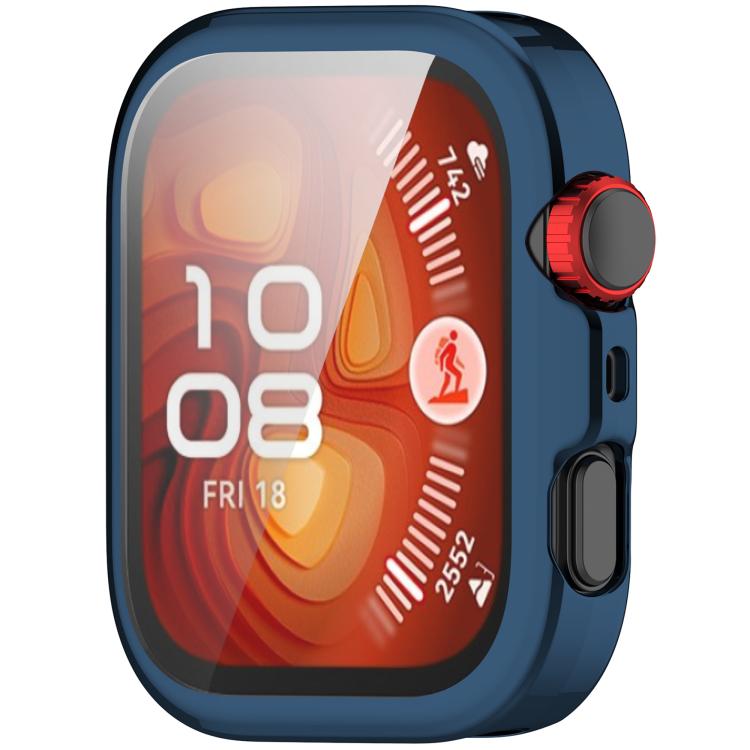For Huawei Watch Fit 4 Pro Electroplated TPU Full Coverage Watch Protective Case(Midnight Blue) - free shipping - PMC Jewellery - Order now!