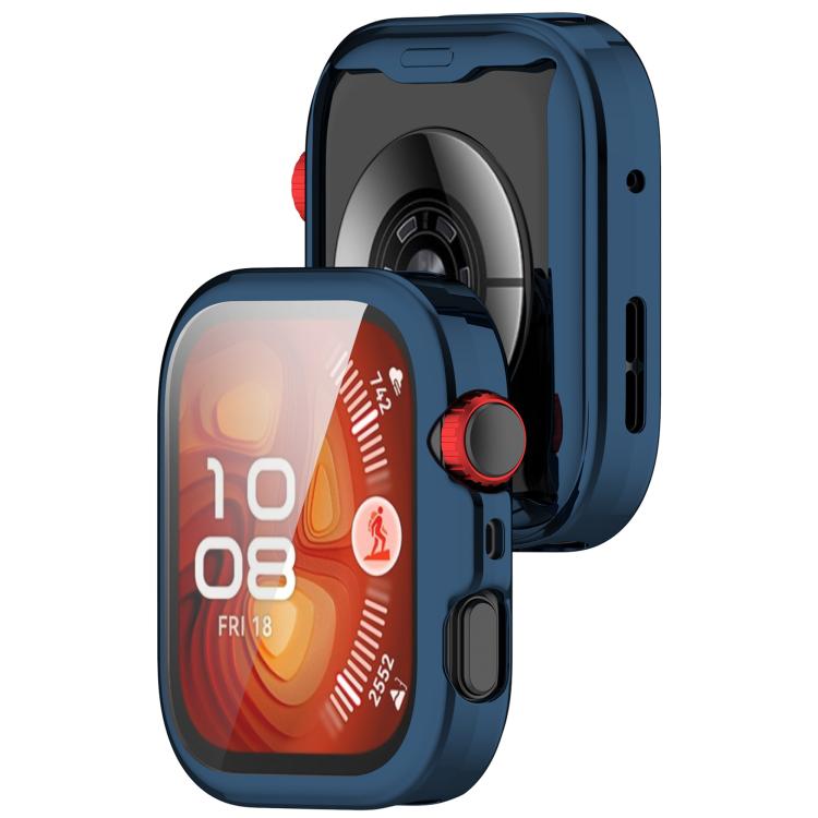 For Huawei Watch Fit 4 Pro Electroplated TPU Full Coverage Watch Protective Case(Midnight Blue) - free shipping - PMC Jewellery - Order now!