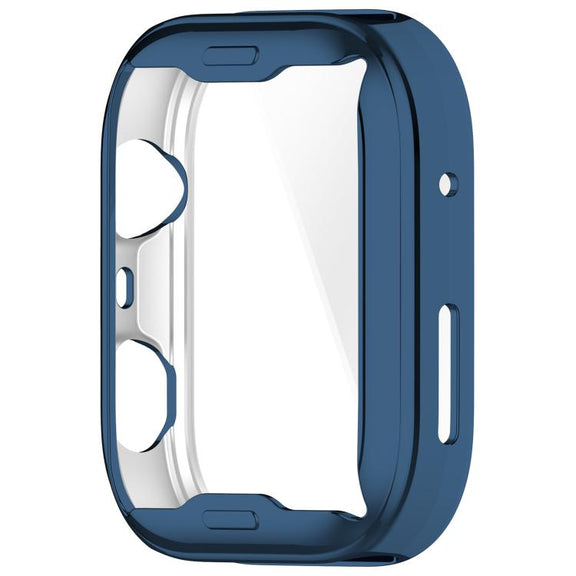 For Huawei Watch Fit 4 Pro Electroplated TPU Full Coverage Watch Protective Case(Midnight Blue)