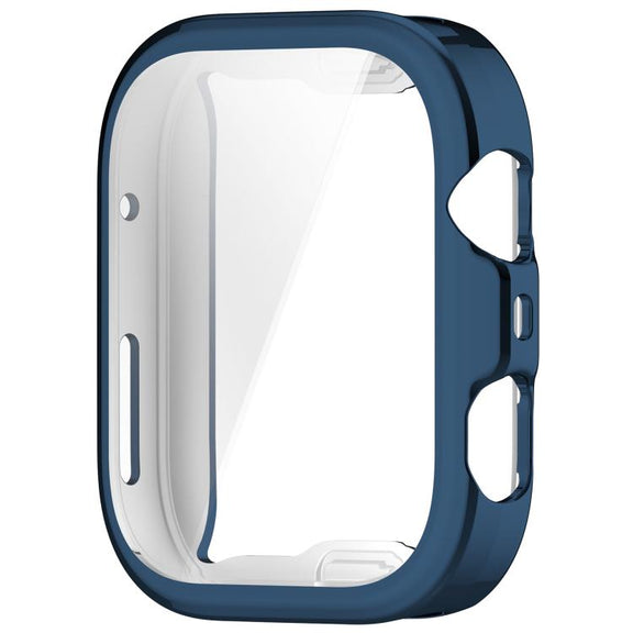 For Huawei Watch Fit 4 Pro Electroplated TPU Full Coverage Watch Protective Case(Midnight Blue)