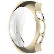 For Huawei Watch 5 42mm Electroplated TPU Full Coverage Watch Protective Case(Light Gold)