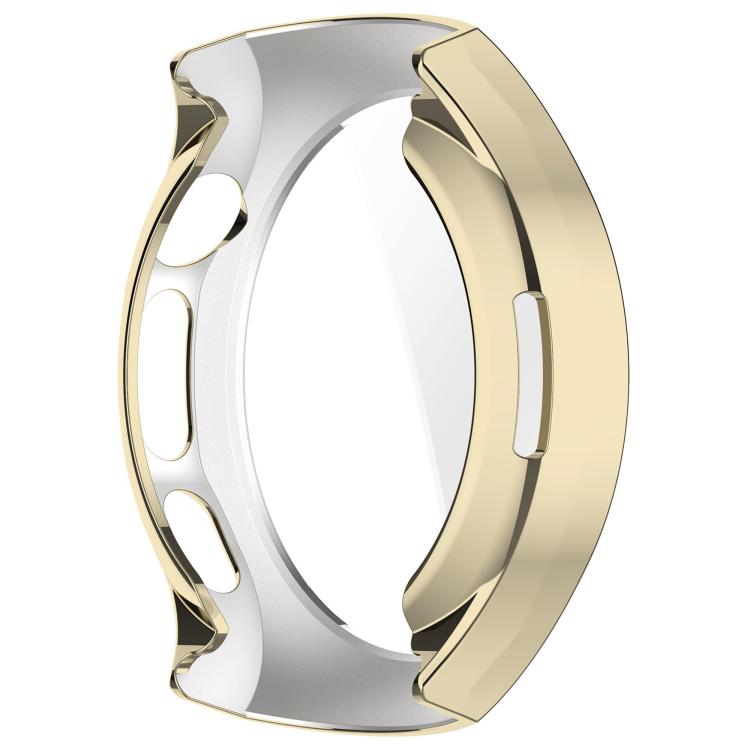 For Huawei Watch 5 42mm Electroplated TPU Full Coverage Watch Protective Case(Light Gold)
