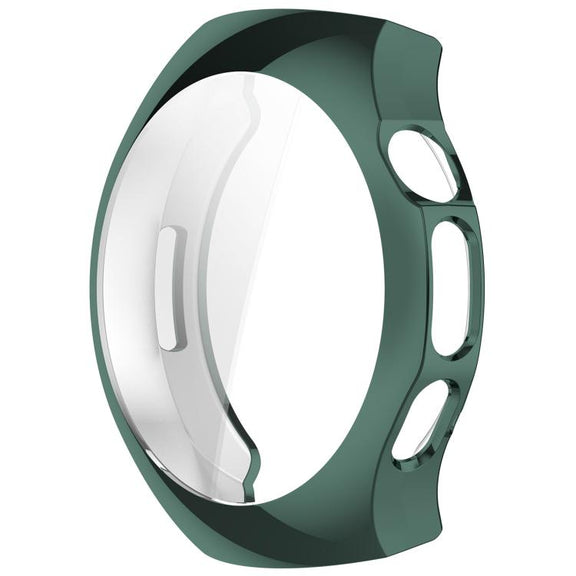 For Huawei Watch 5 42mm Electroplated TPU Full Coverage Watch Protective Case(Green)