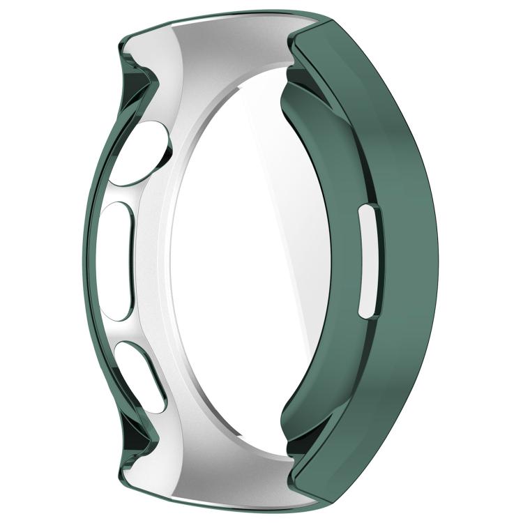 For Huawei Watch 5 42mm Electroplated TPU Full Coverage Watch Protective Case(Green)