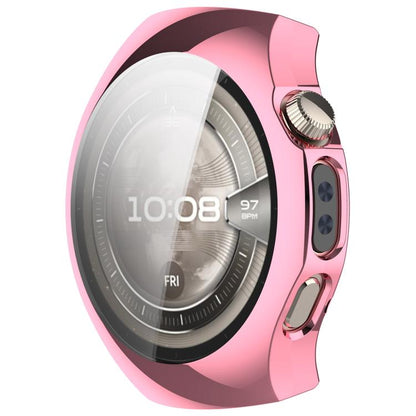 For Huawei Watch 5 42mm Electroplated TPU Full Coverage Watch Protective Case(Pink) - free shipping - PMC Jewellery - Order now!