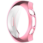 For Huawei Watch 5 42mm Electroplated TPU Full Coverage Watch Protective Case(Pink)