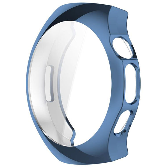 For Huawei Watch 5 42mm Electroplated TPU Full Coverage Watch Protective Case(Blue)