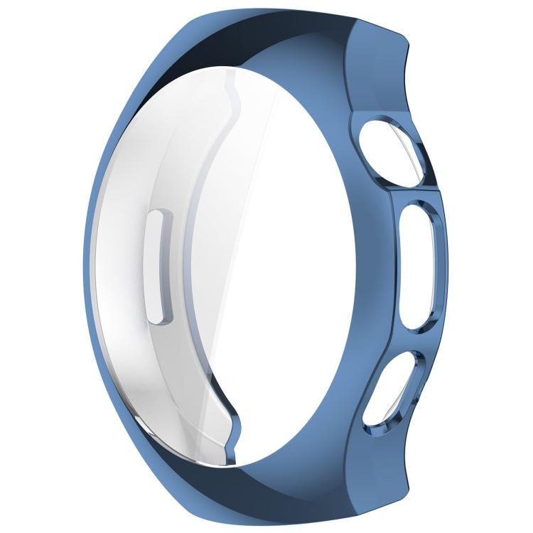 For Huawei Watch 5 42mm Electroplated TPU Full Coverage Watch Protective Case(Blue)