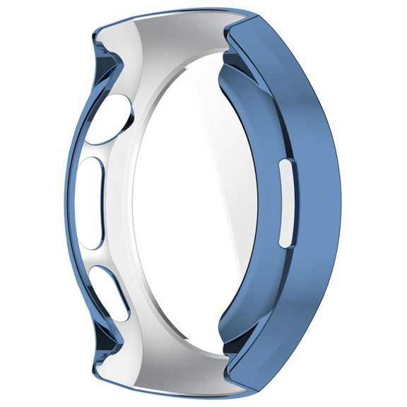 For Huawei Watch 5 42mm Electroplated TPU Full Coverage Watch Protective Case(Blue)