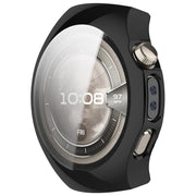 For Huawei Watch 5 42mm Electroplated TPU Full Coverage Watch Protective Case(Black)