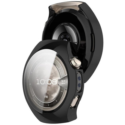 For Huawei Watch 5 42mm Electroplated TPU Full Coverage Watch Protective Case(Black) - free shipping - PMC Jewellery - Order now!