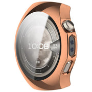 For Huawei Watch 5 42mm Electroplated TPU Full Coverage Watch Protective Case(Rose Gold)