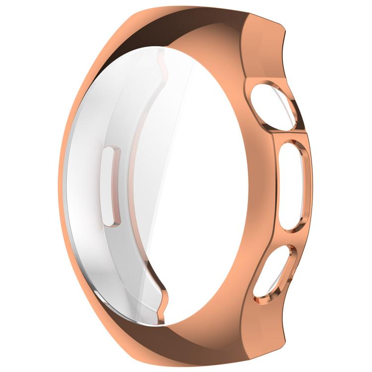For Huawei Watch 5 42mm Electroplated TPU Full Coverage Watch Protective Case(Rose Gold)
