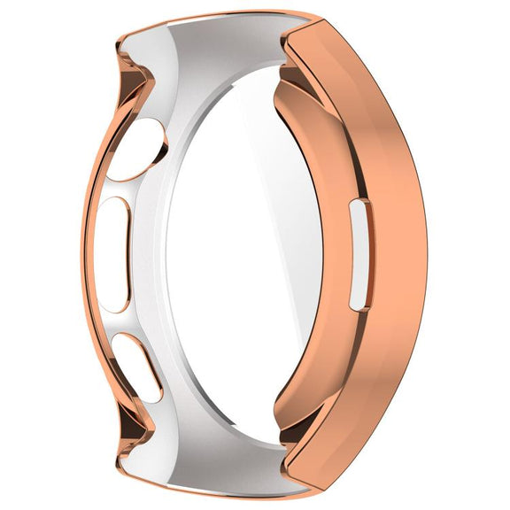 For Huawei Watch 5 42mm Electroplated TPU Full Coverage Watch Protective Case(Rose Gold)