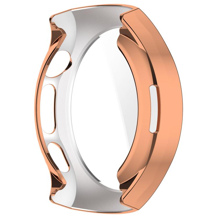 For Huawei Watch 5 42mm Electroplated TPU Full Coverage Watch Protective Case(Rose Gold)