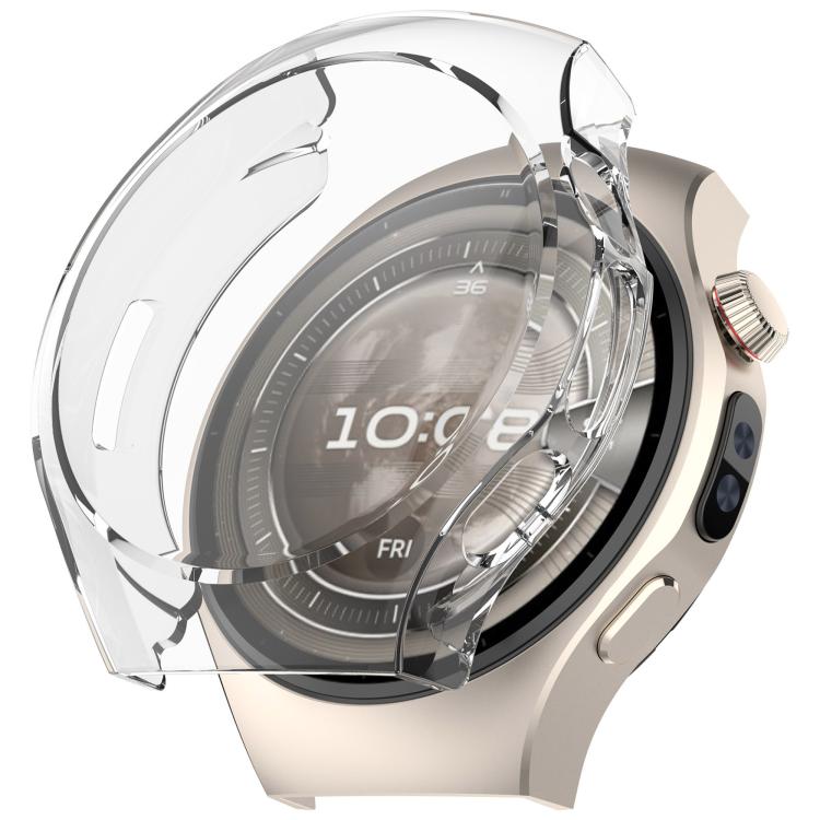 For Huawei Watch 5 42mm Electroplated TPU Full Coverage Watch Protective Case(Transparent) - free shipping - PMC Jewellery - Order now!