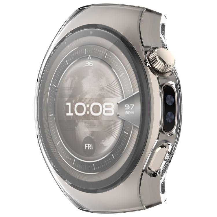 For Huawei Watch 5 42mm Electroplated TPU Full Coverage Watch Protective Case(Transparent) - free shipping - PMC Jewellery - Order now!