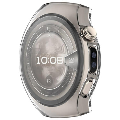 For Huawei Watch 5 42mm Electroplated TPU Full Coverage Watch Protective Case(Transparent) - free shipping - PMC Jewellery - Order now!