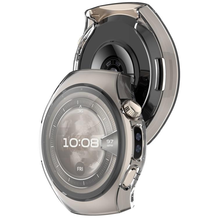 For Huawei Watch 5 42mm Electroplated TPU Full Coverage Watch Protective Case(Transparent) - free shipping - PMC Jewellery - Order now!
